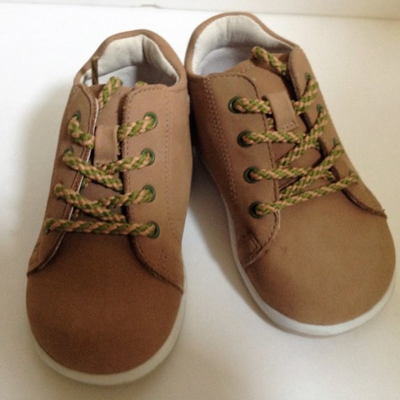 Perfection by Jumping Jacks Walking Toddler Shoes Sand Nubuck Shoes /Boot NIB - Picture 1 of 6